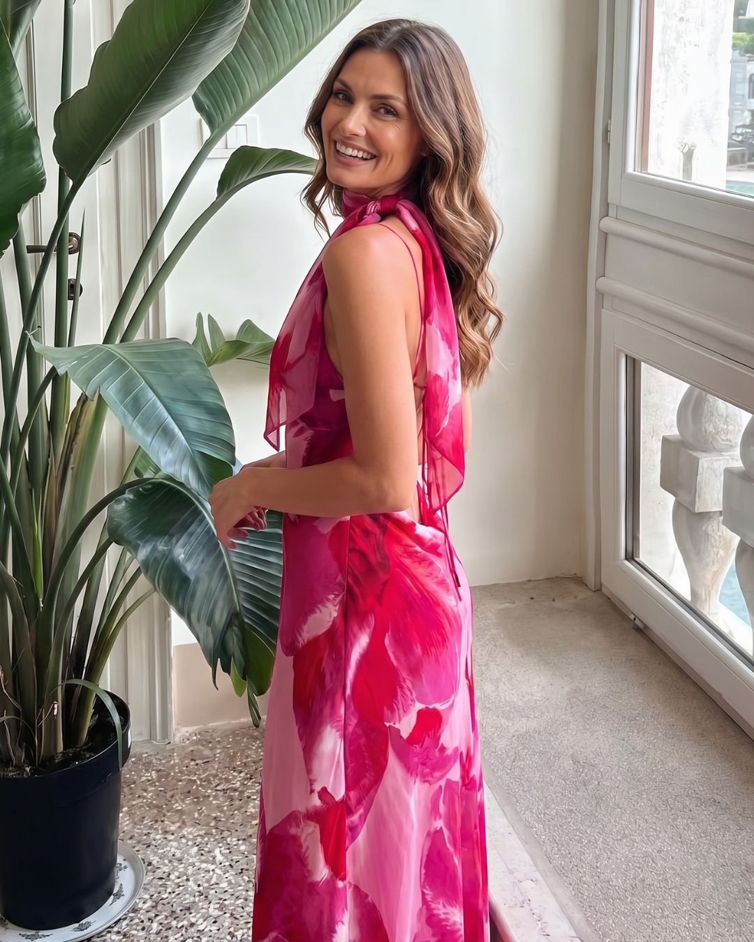 Women's Wedding Guest Midi Dress