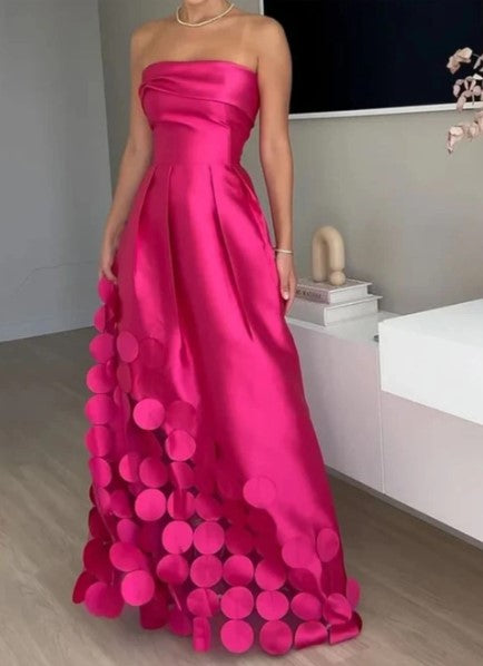 Women's Strapless Maxi Dress