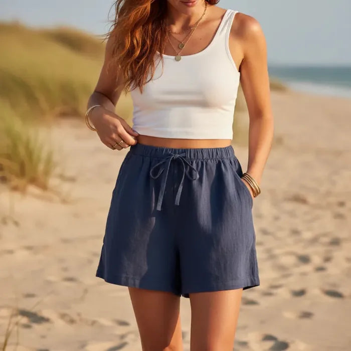 Women's Shorts – Blue