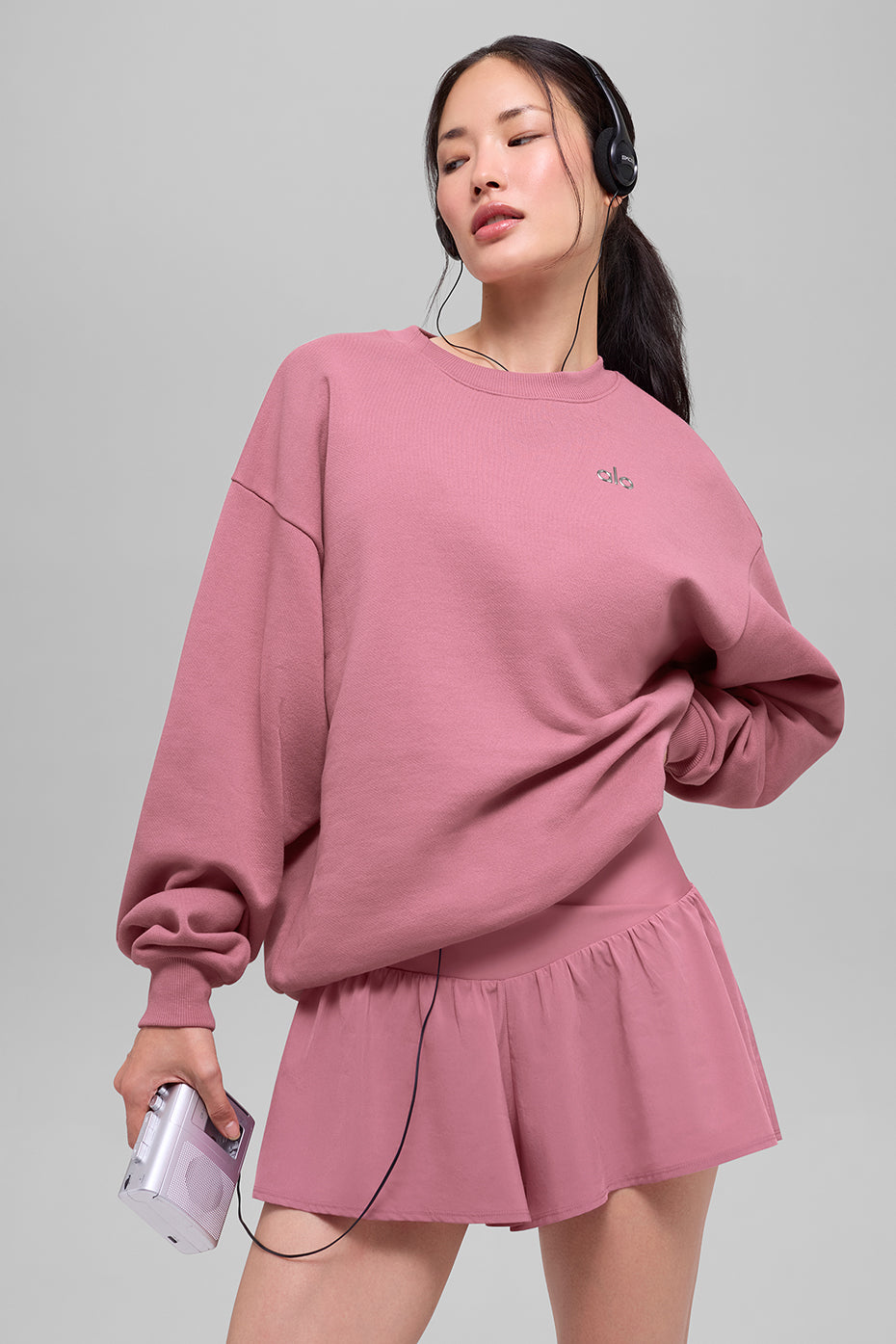 Women's Crew Neck Long Sleeve Sweater