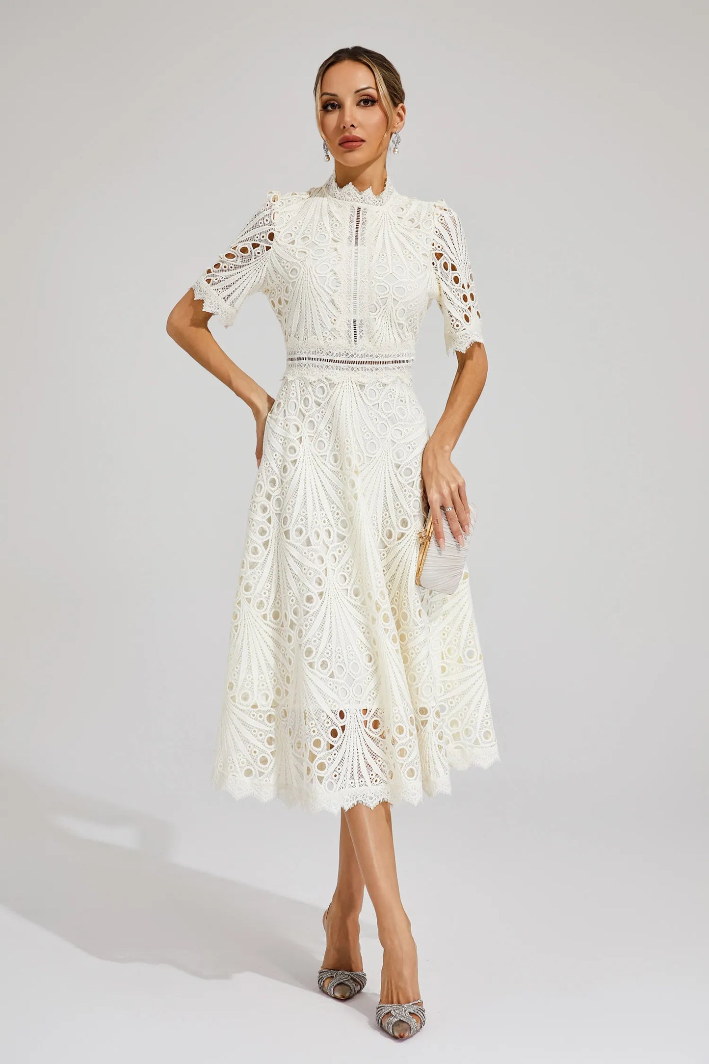 Women's A-Line Midi Dress