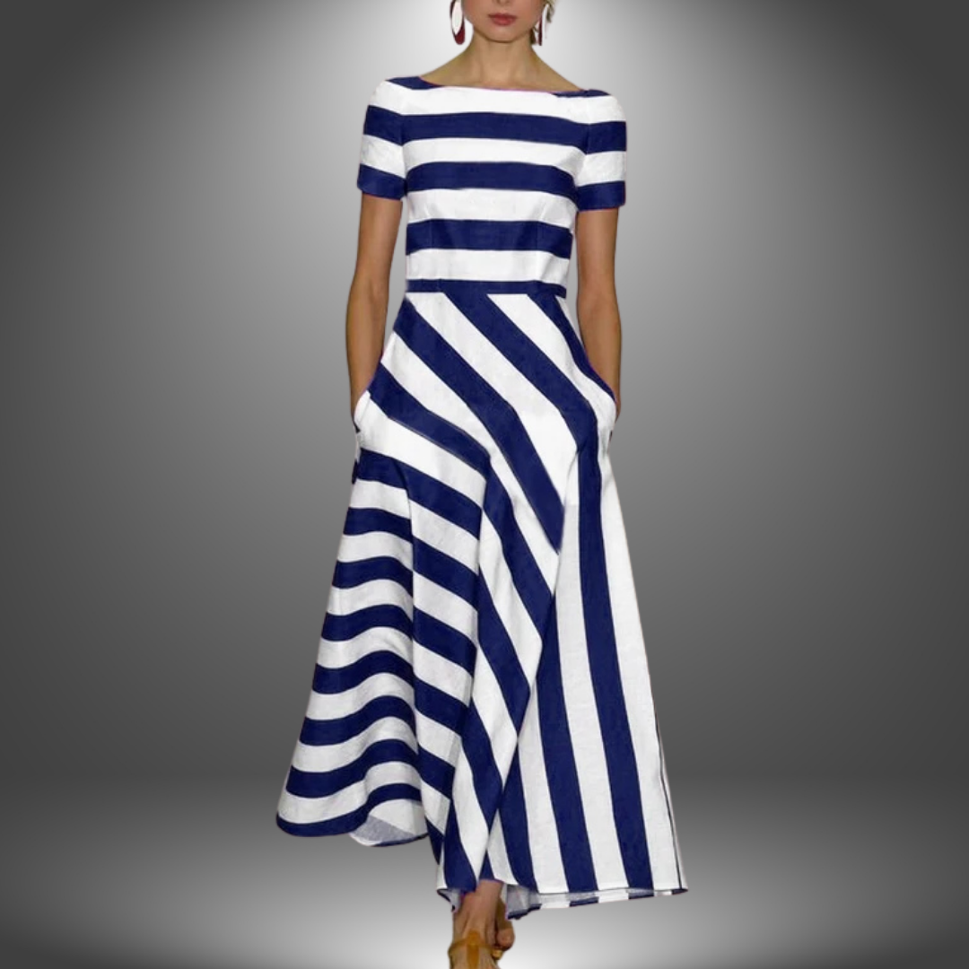 Women's Maxi Dress – Dark Blue