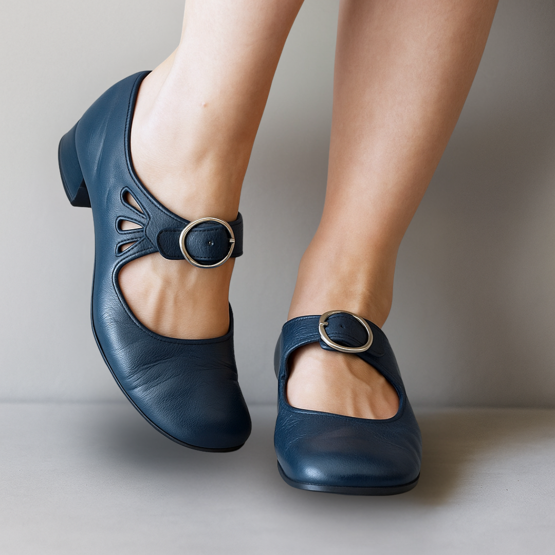 Women's Orthopedic Mary Janes – Blue