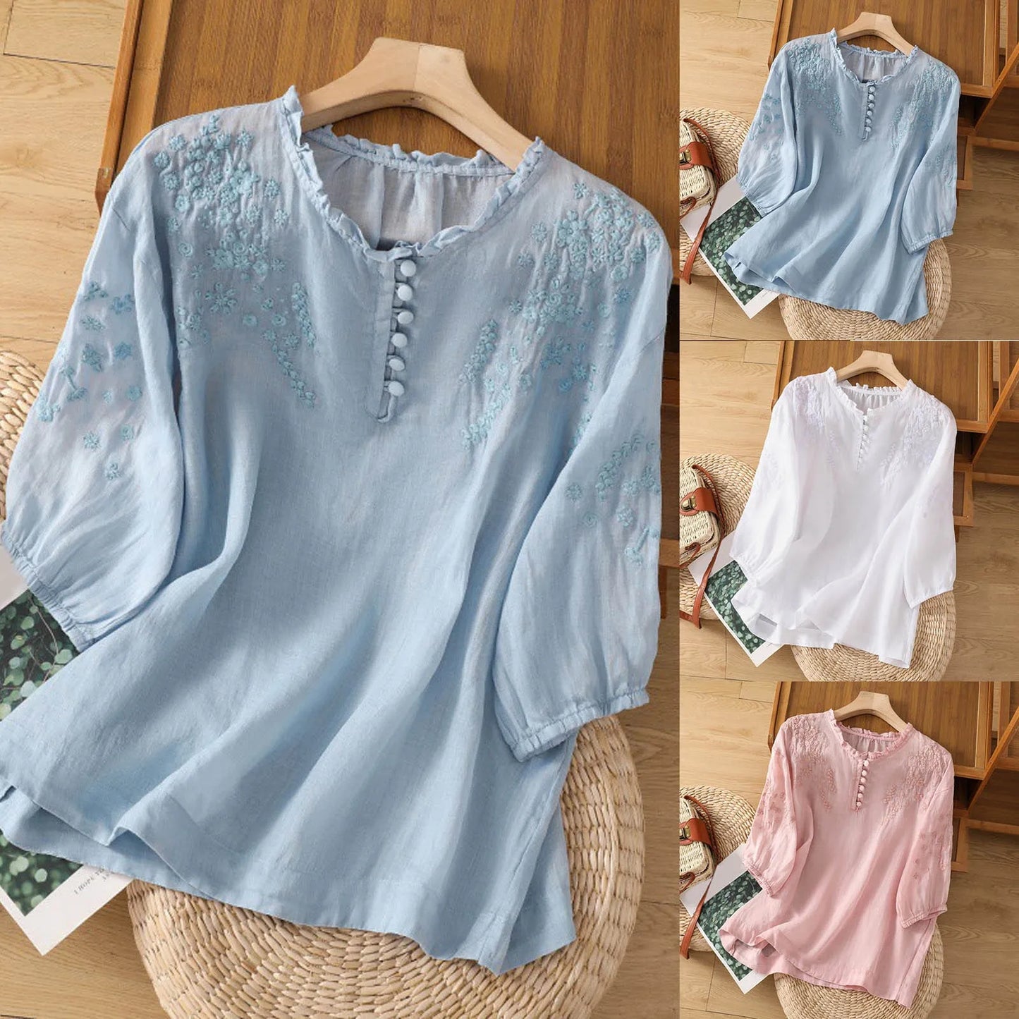 Women's Long Sleeve Blouse