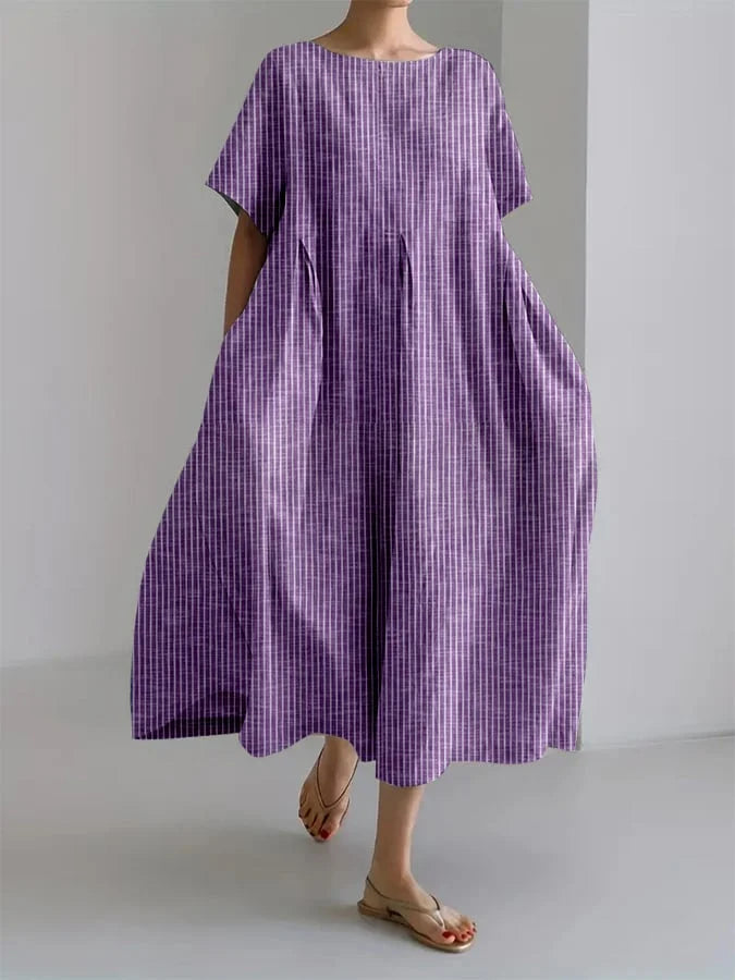 Women's Midi Dress – Purple