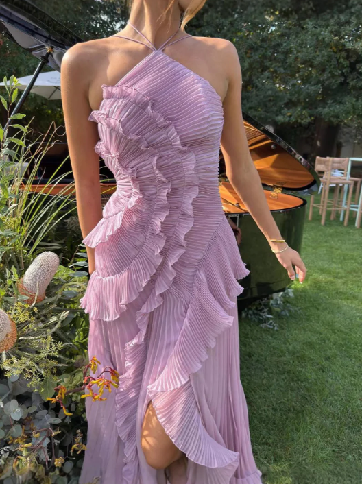 Women's Halter Maxi Dress