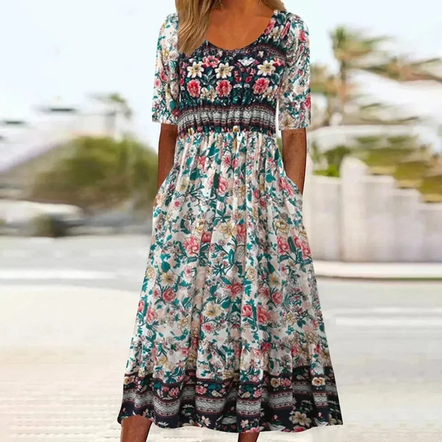 Women's Maxi Dress – Green