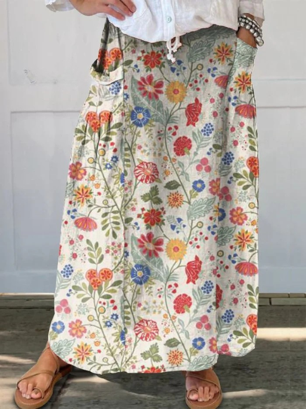 Women's Maxi Skirt – Multicolour
