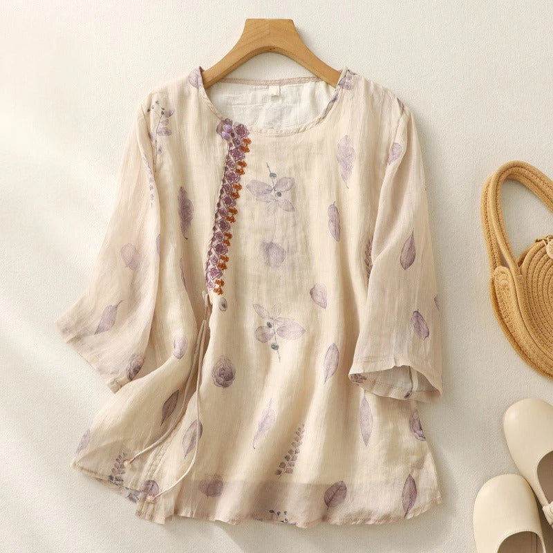Women's Blouse – Cream