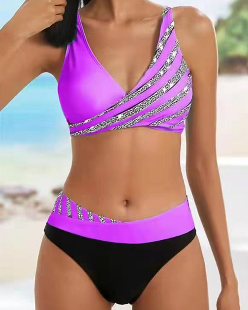 Women's Wrap Bikini – Purple