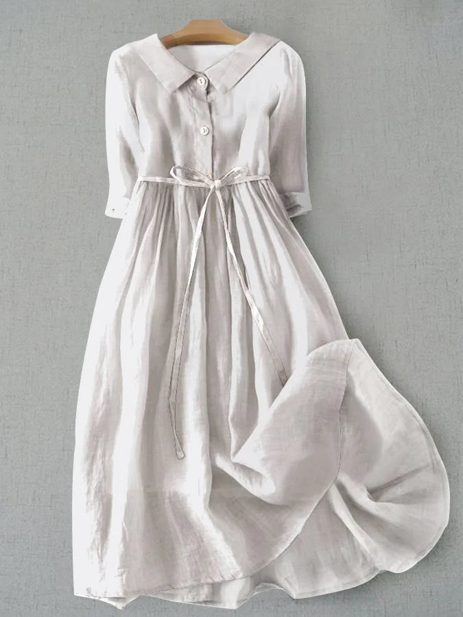 Women's Midi Dress – White