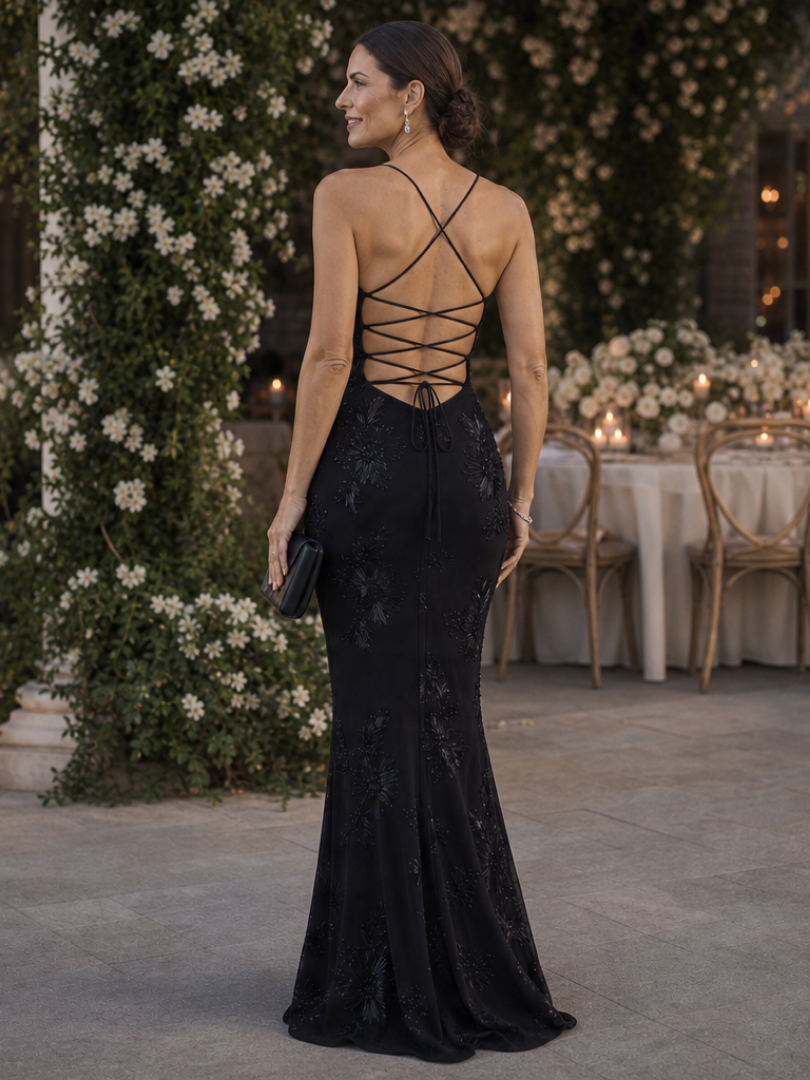 Women's Wedding Guest Maxi Dress