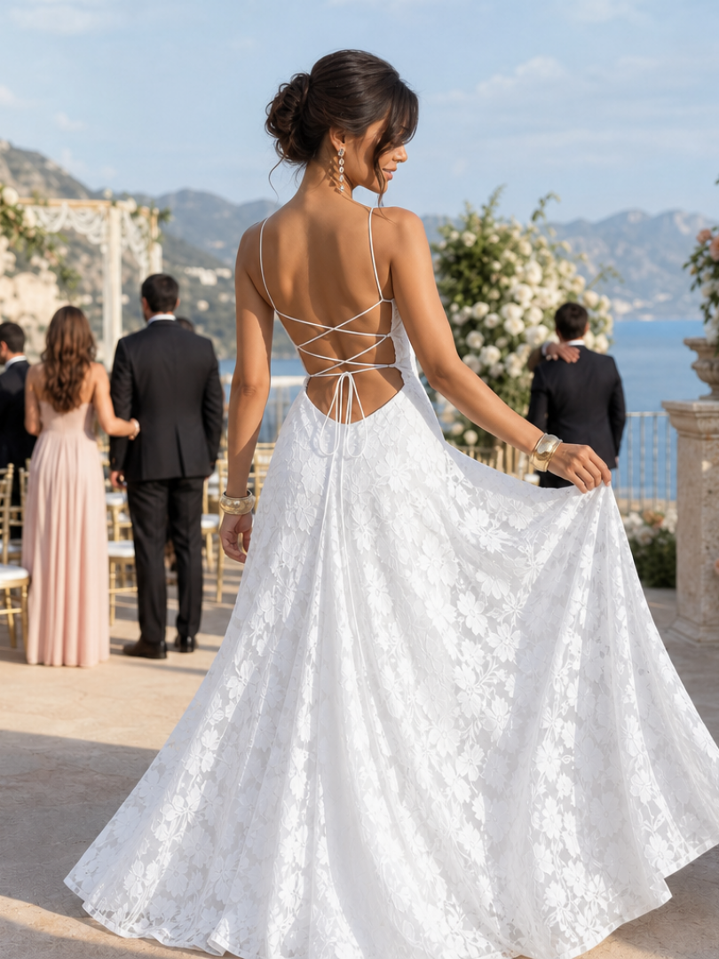 Women's Wedding Guest Maxi Dress