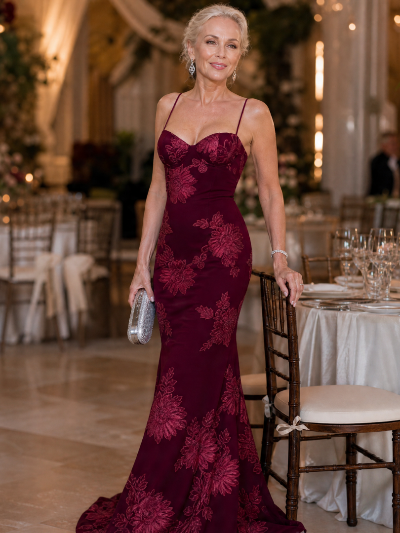 Women's Wedding Guest Maxi Dress