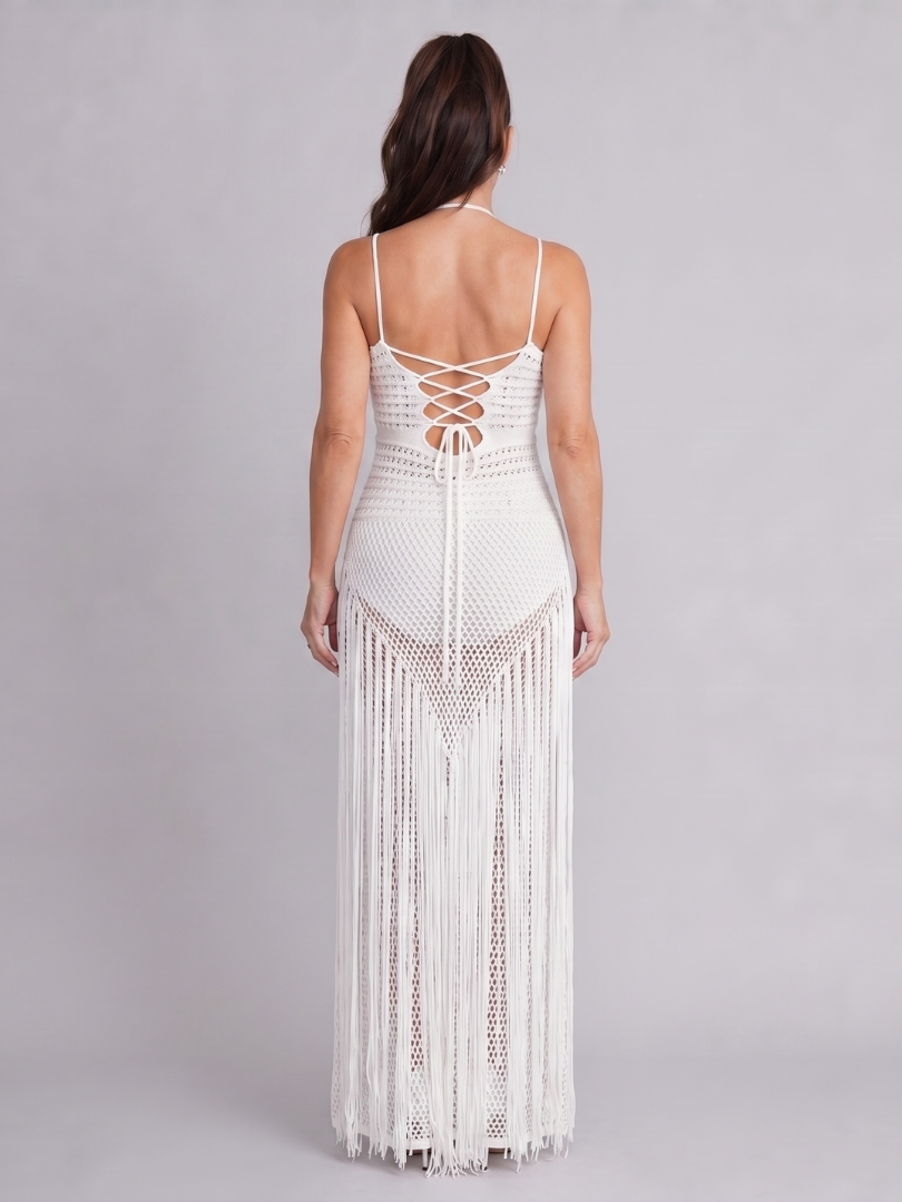 Women's Halter Maxi Dress