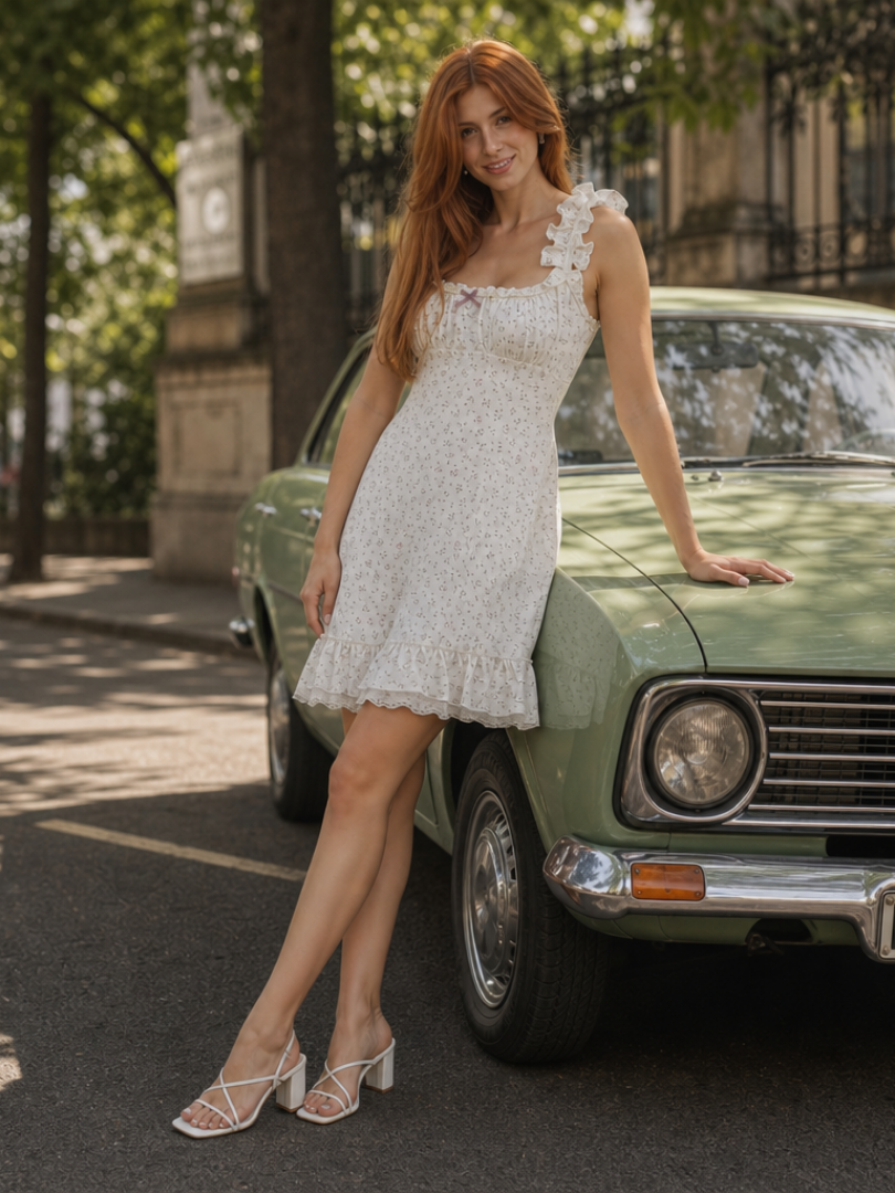 Women's Mini Dress – White