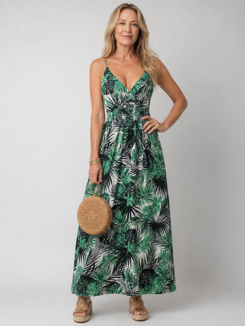 Women's Midi Dress – Multicolor