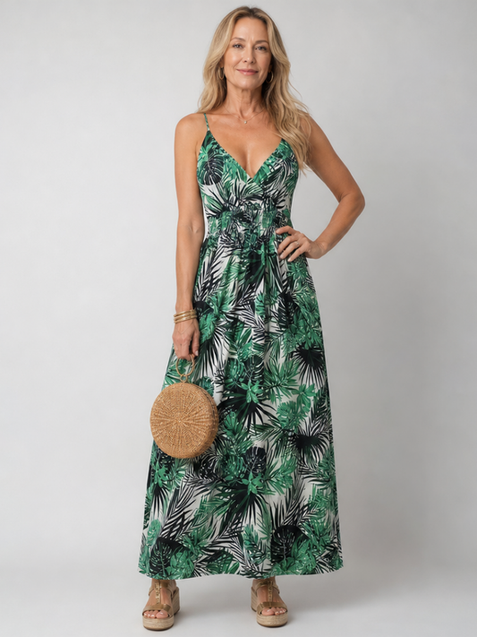 Women's Midi Dress – Multicolor