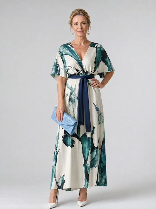 Women's Maxi Dress – Multicolor