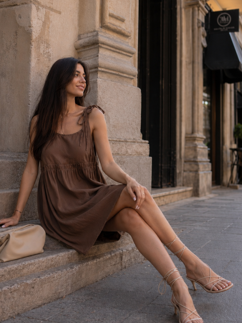 Women's One Shoulder Mini Dress