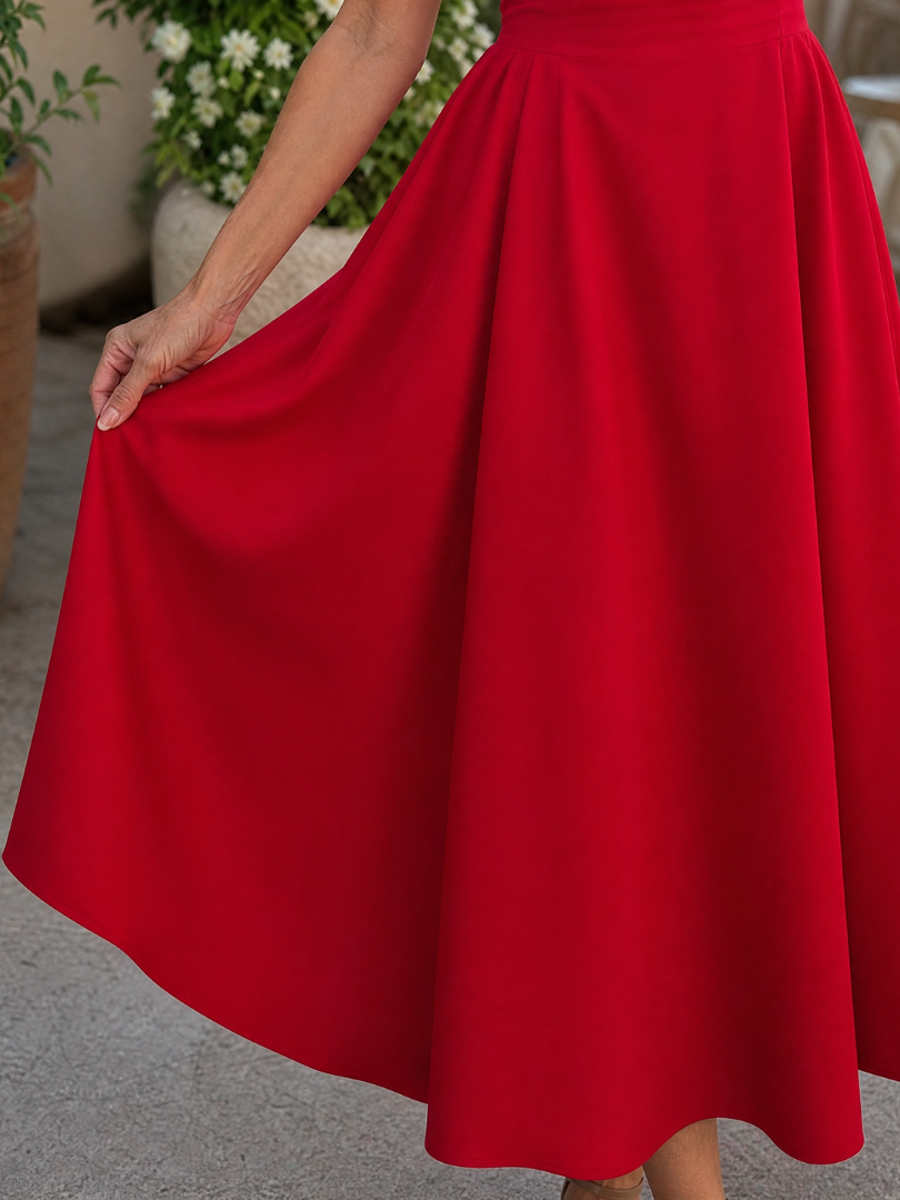 Women's Wedding Guest Midi Dress