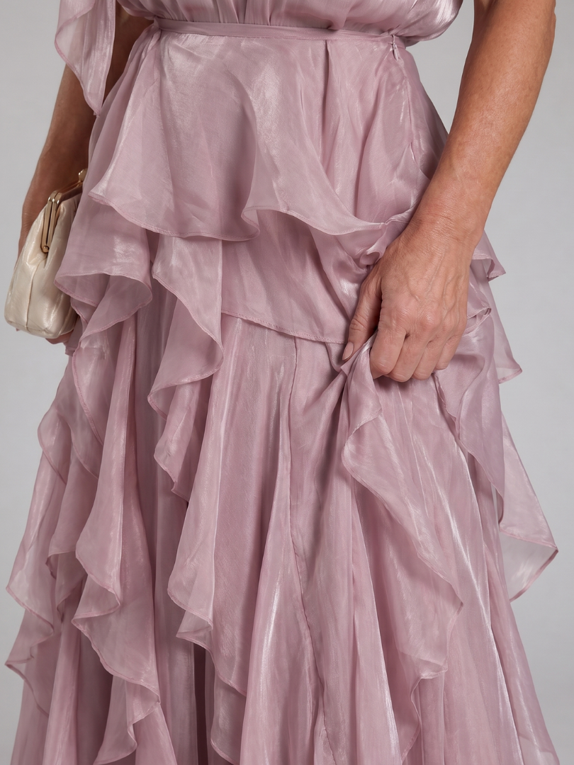 Women's Halter Cocktail Maxi Dress