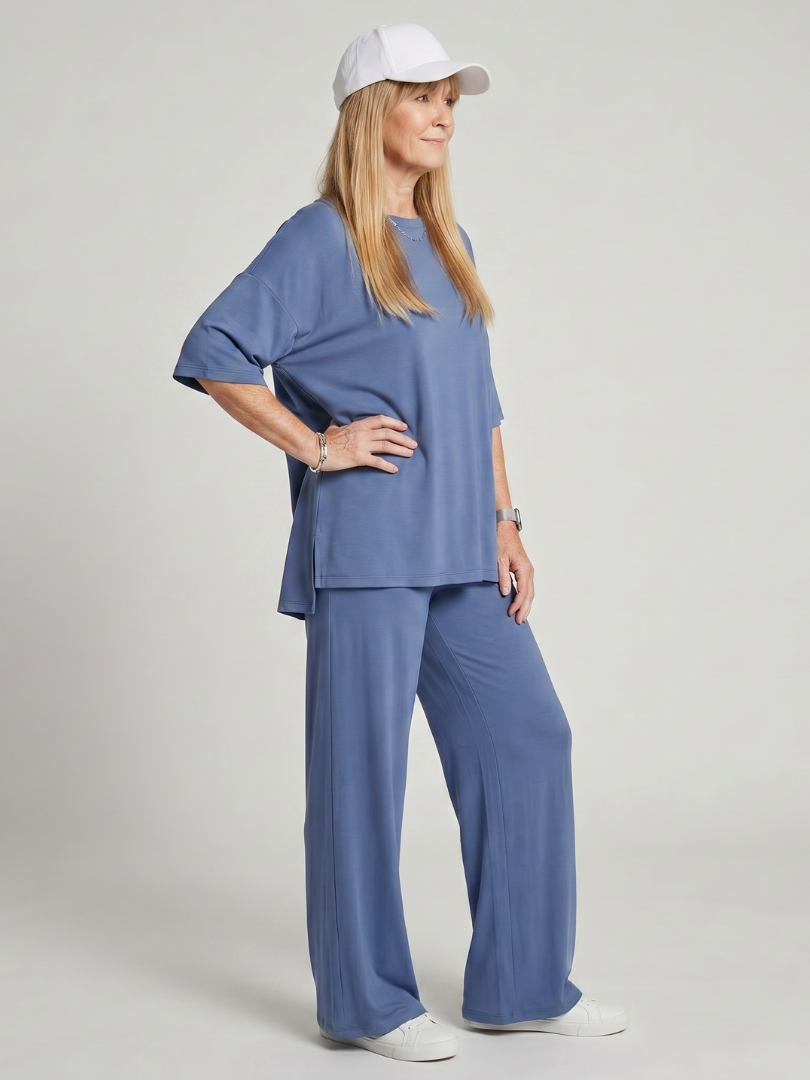 Women's Short Sleeve Summer Short Set