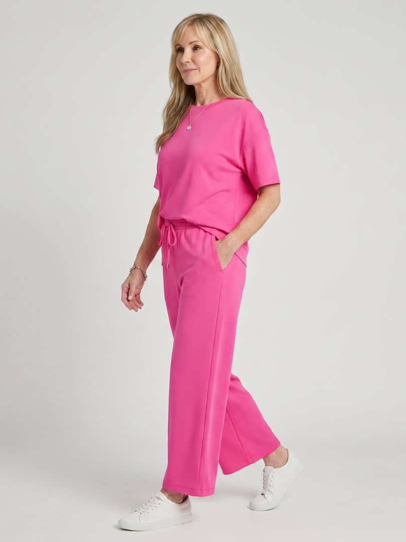 Women's Short Sleeve Summer Short Set