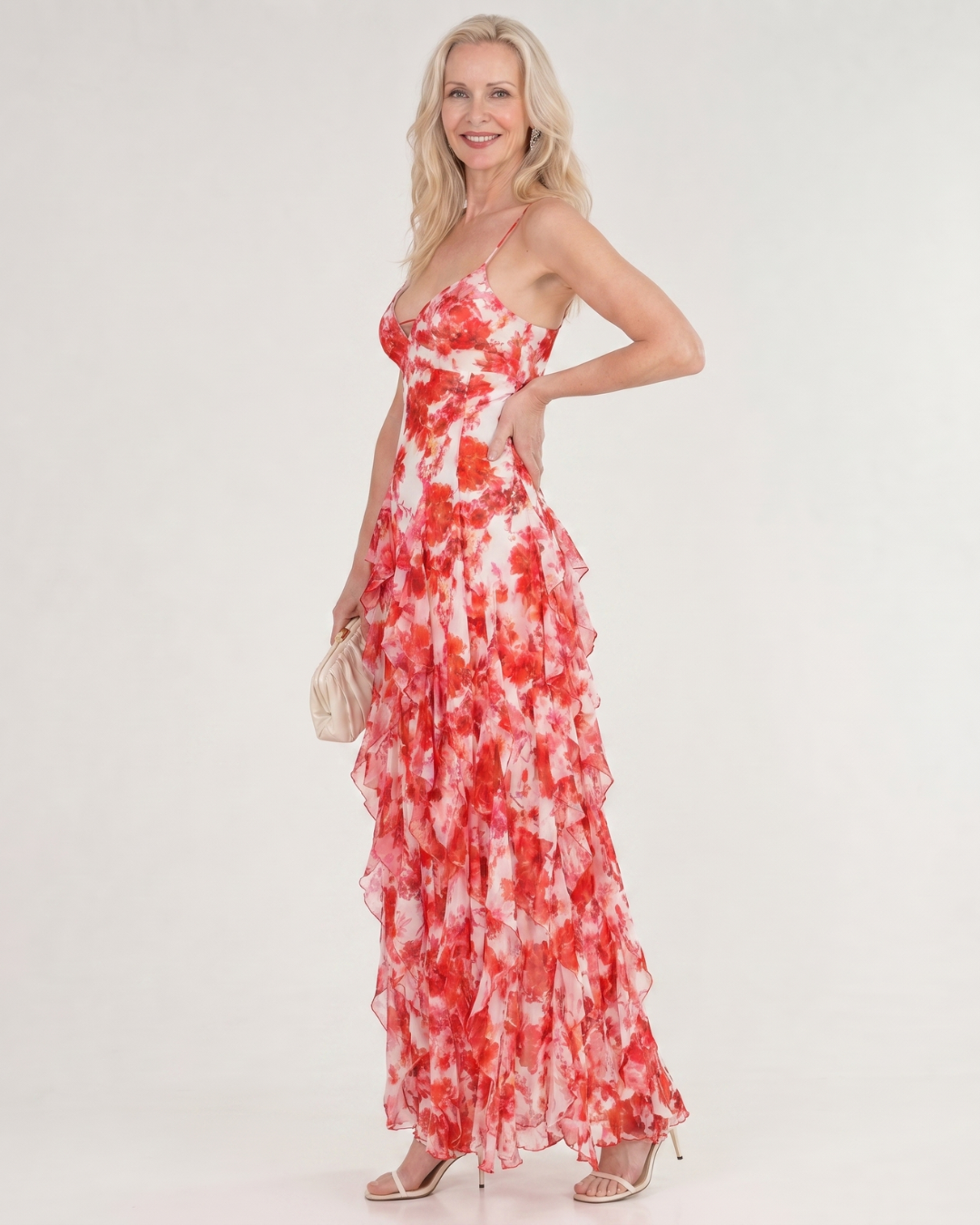 Women's Wedding Guest Midi Dress