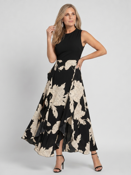 Women's Midi Dress – Black