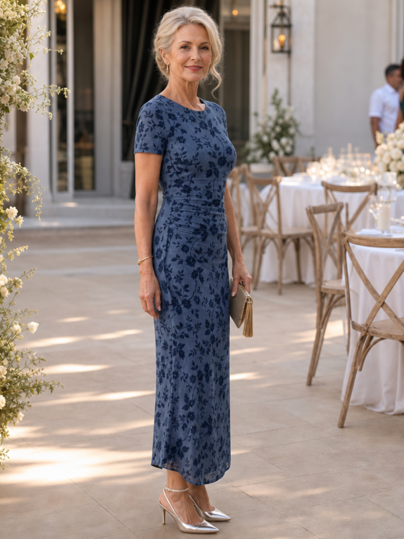 Women's Wedding Guest Midi Dress