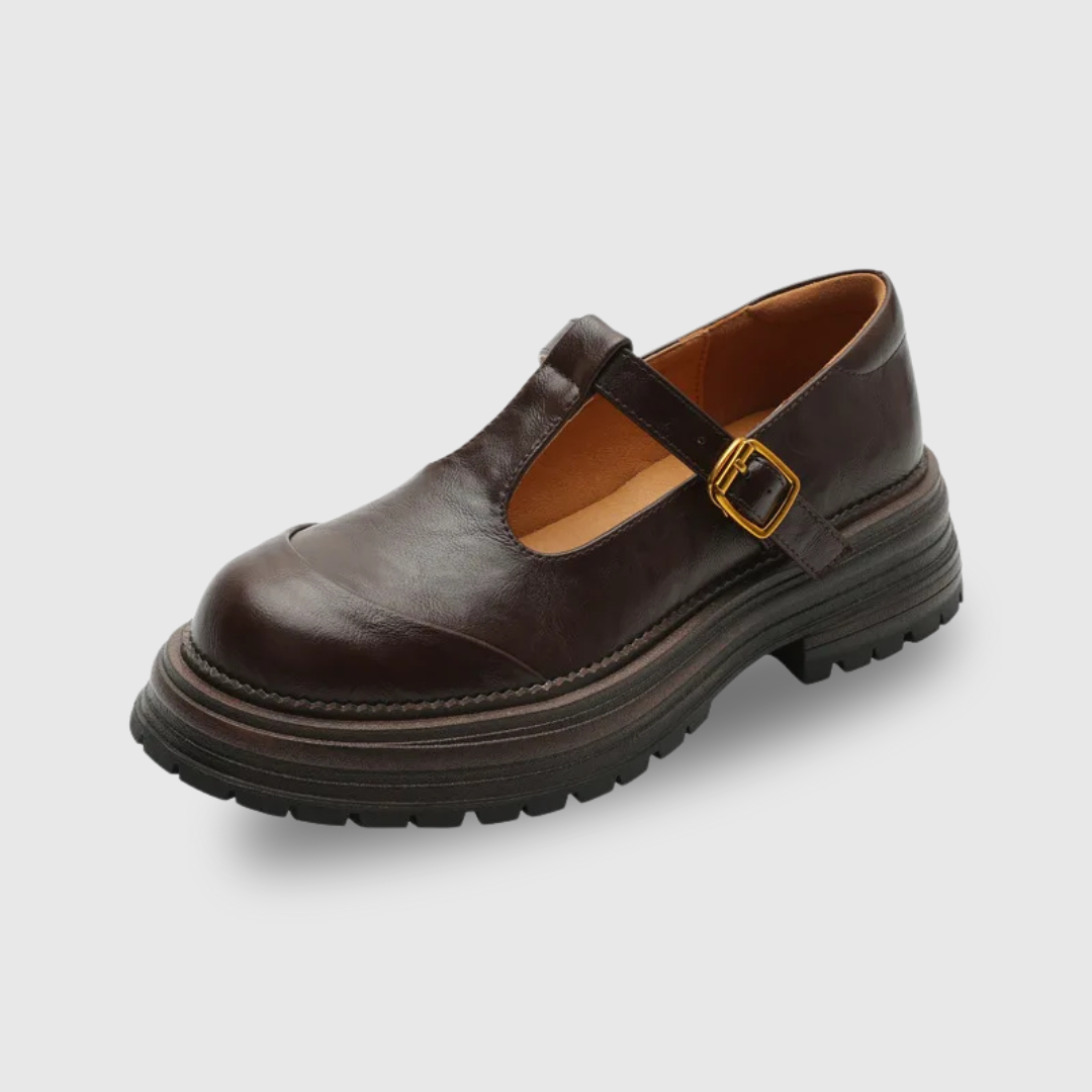 Women's Mary Janes – Brown