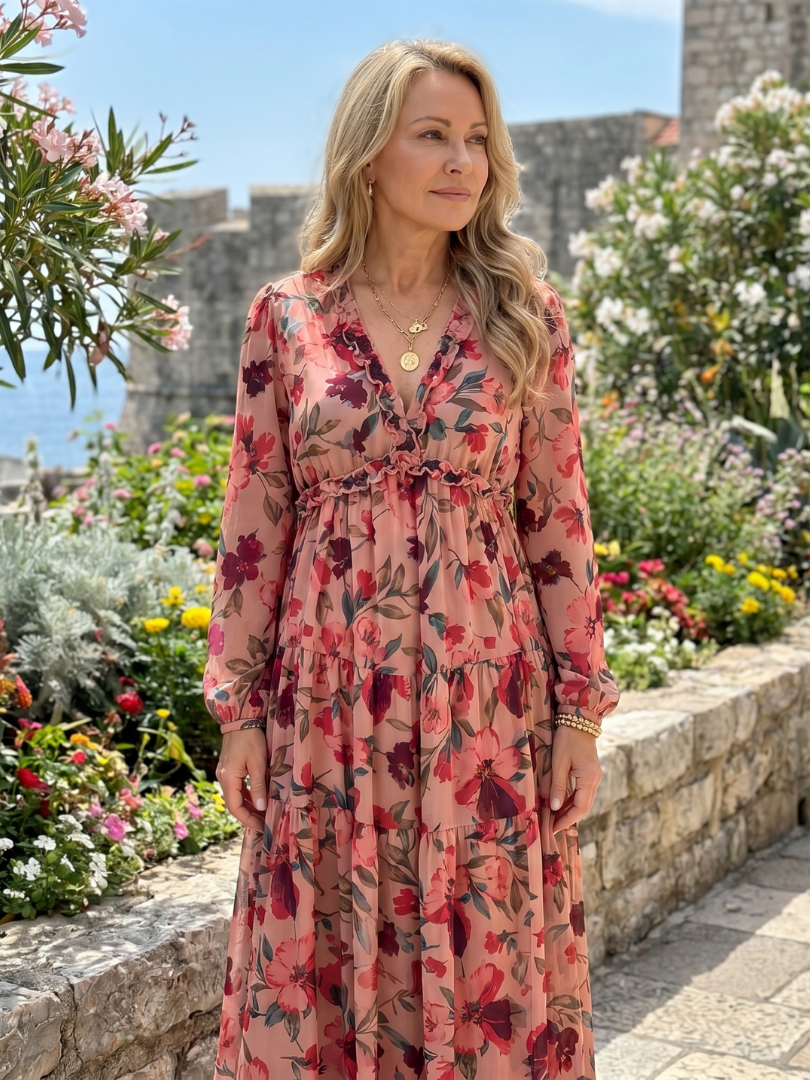 Women's Tiered Maxi Dress