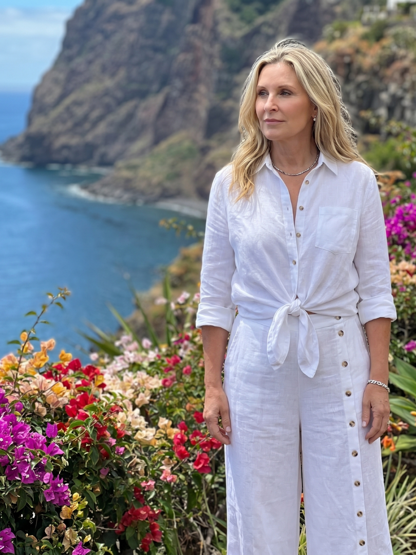 Women's Long Sleeve Summer Pants Set