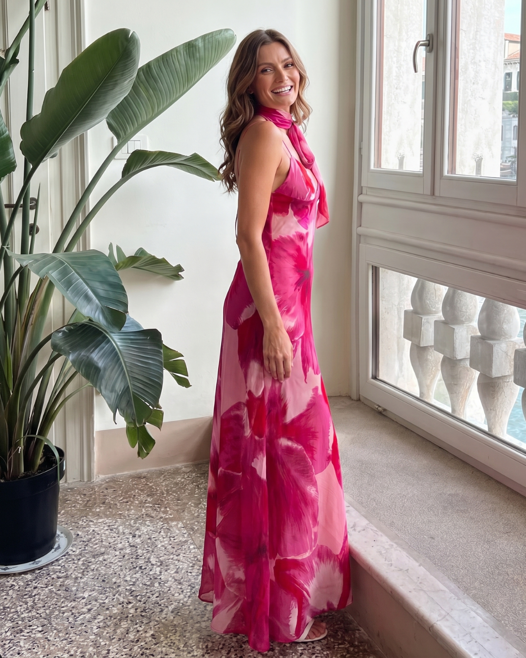 Women's Wedding Guest Midi Dress