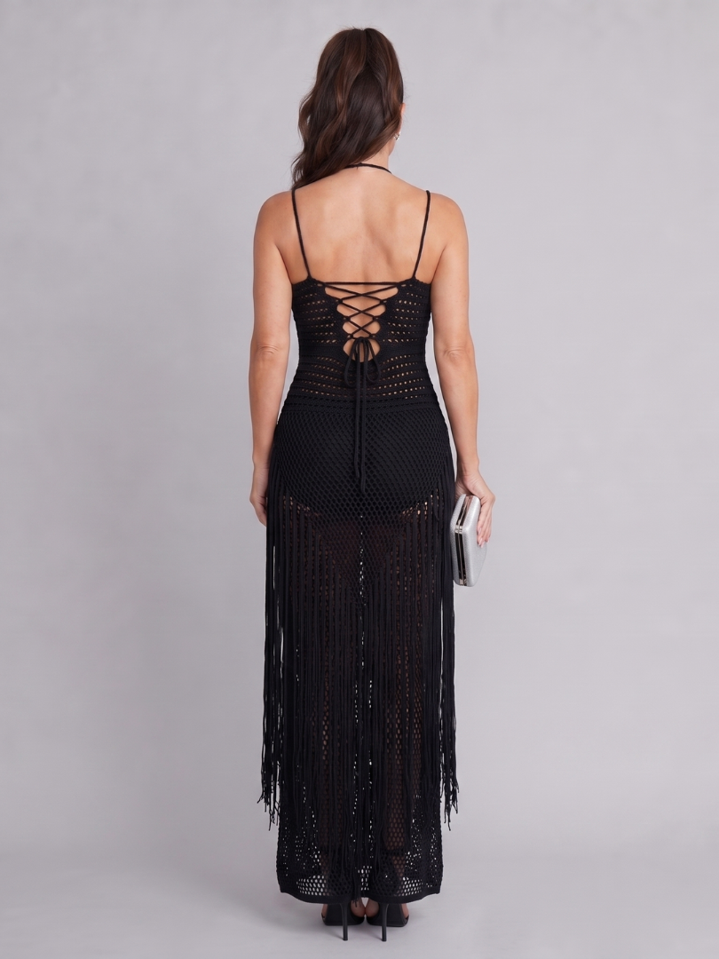 Women's Halter Maxi Dress