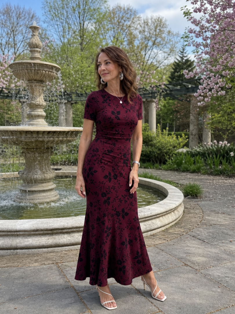Women's Formal Midi Dress
