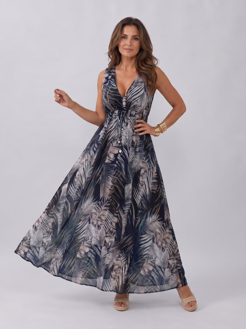 Women's Midi Dress – Black