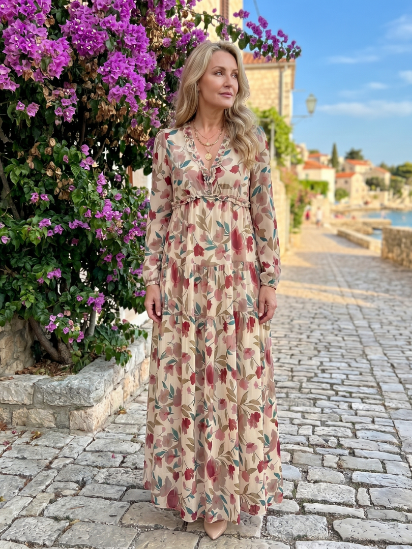 Women's Tiered Maxi Dress