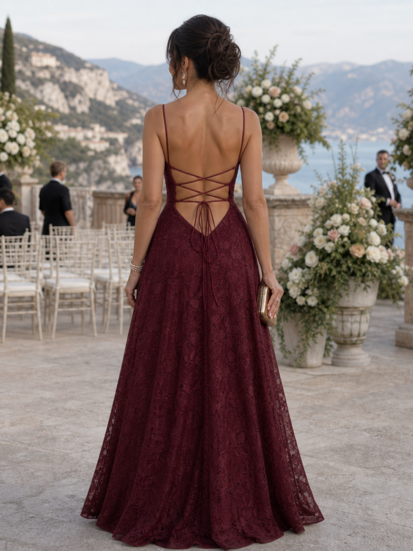 Women's Wedding Guest Maxi Dress