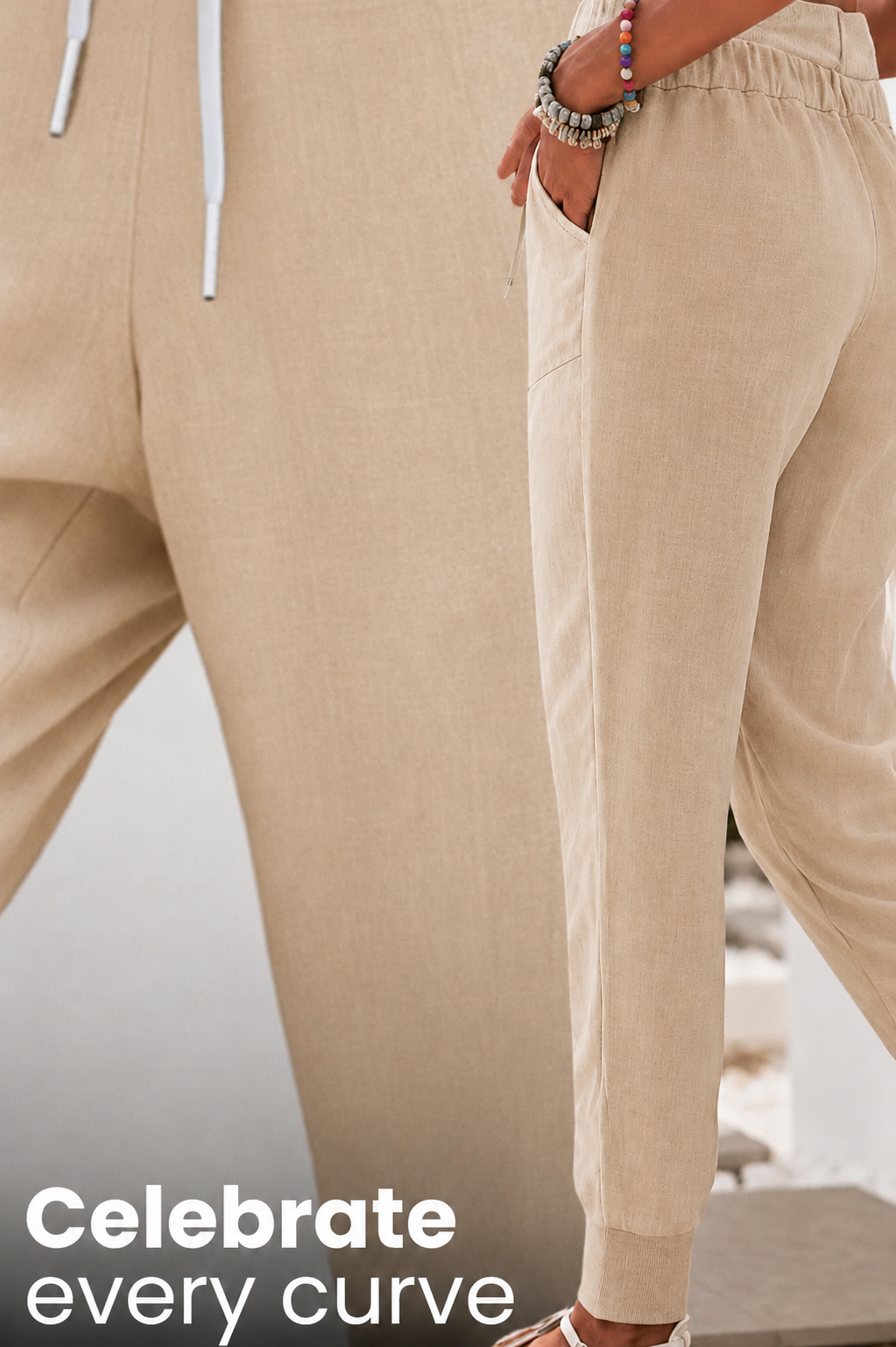 Women's Tapered Drawstring Joggers