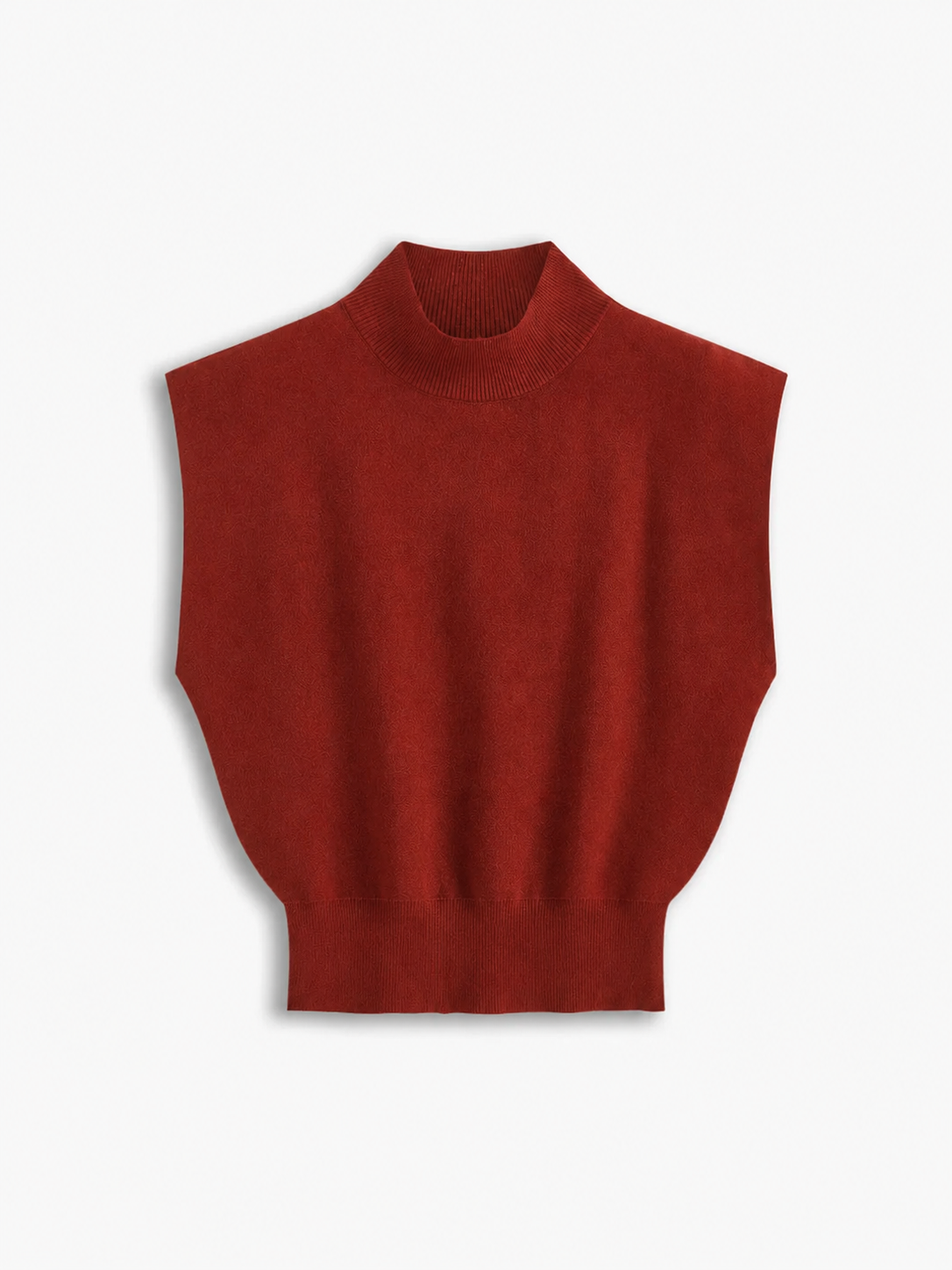 Women's Sleeveless Blouse – Burgundy