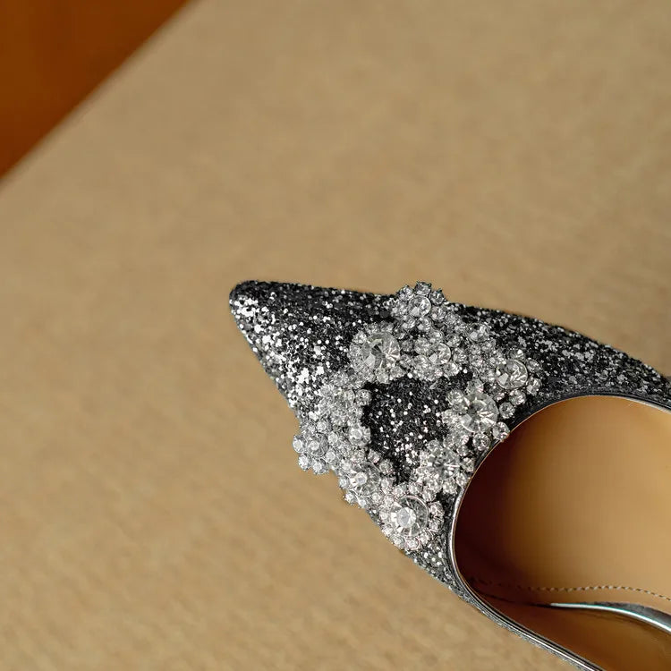 Women's Block Heel Pointed Toe Heels
