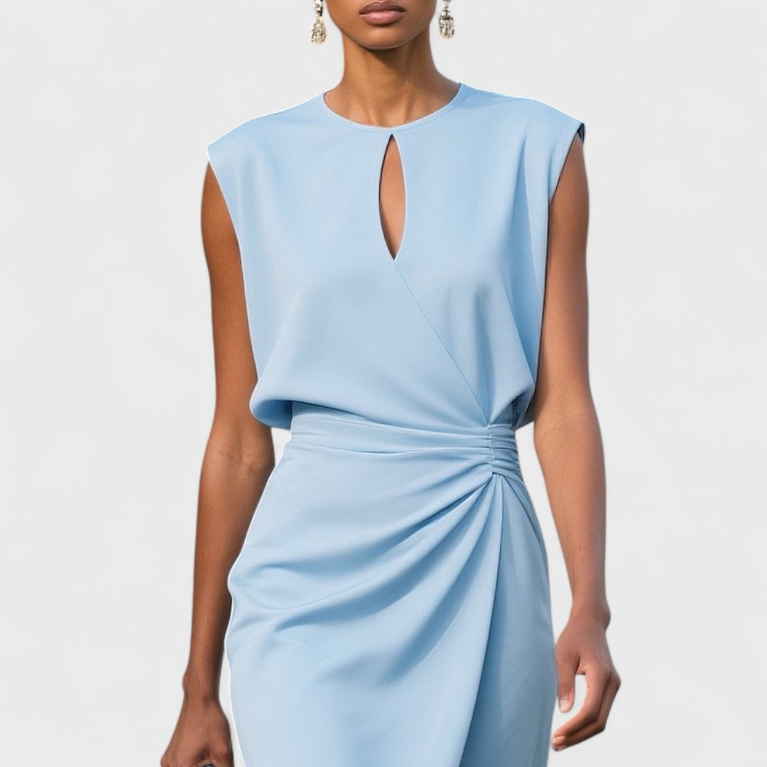 Women's Wrap Midi Dress
