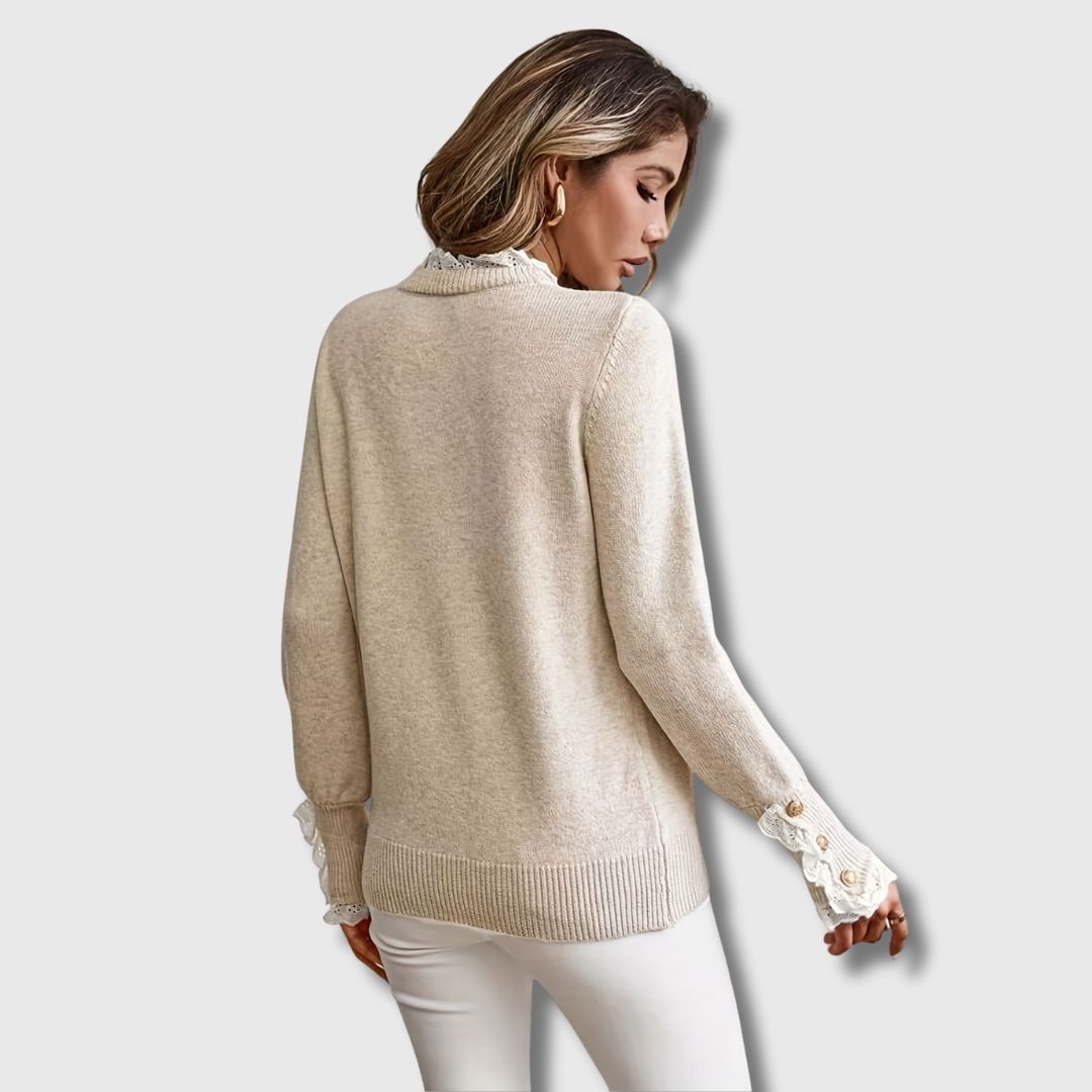 Women's Round Neck Long Sleeve Sweater