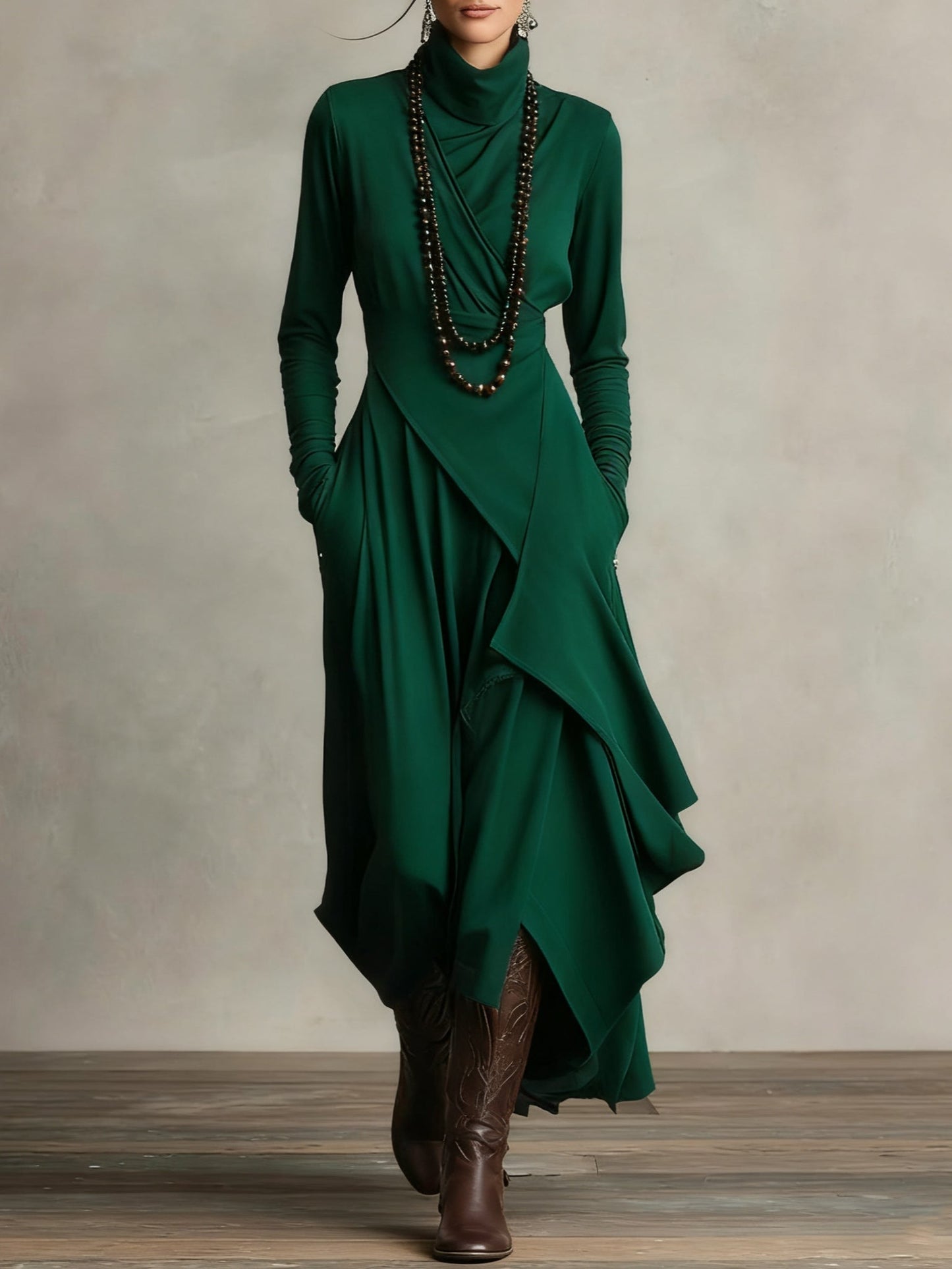Women's Maxi Dress – Green