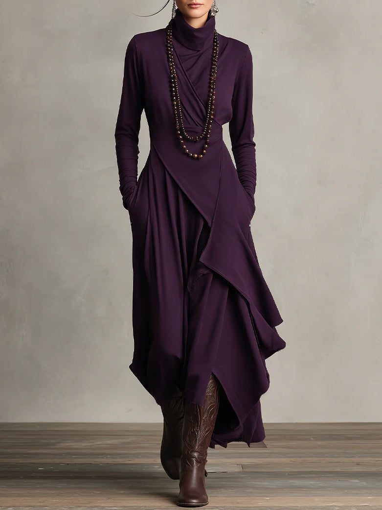 Women's Maxi Dress – Purple