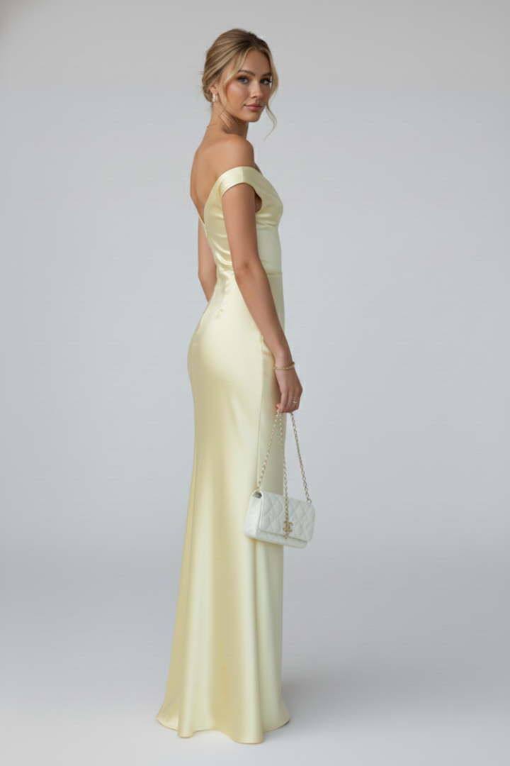 Women's Off Shoulder Maxi Dress