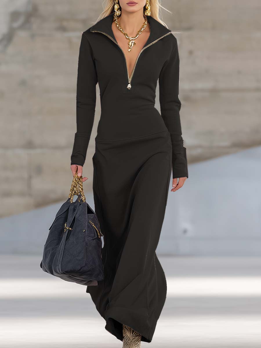 Women's Maxi Dress – Black
