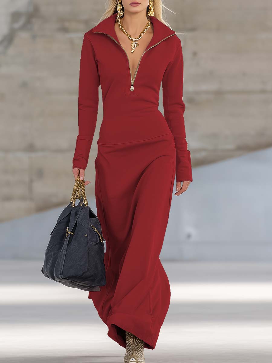 Women's Maxi Dress – Red